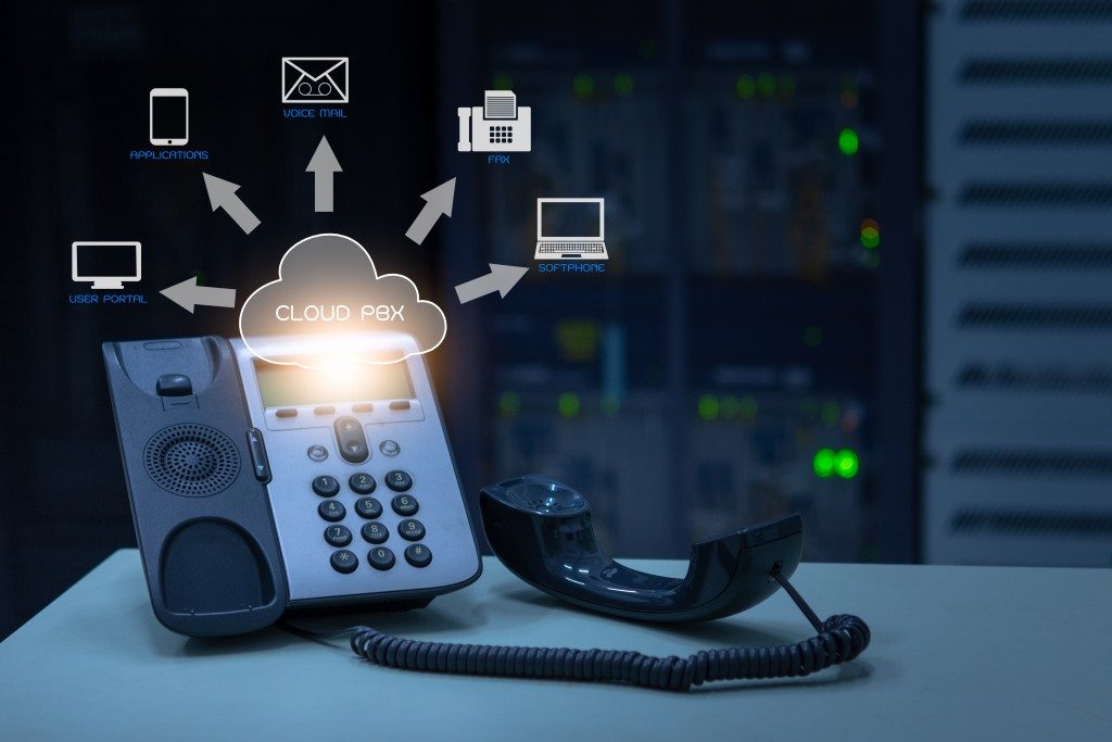 telephone using VoIP services